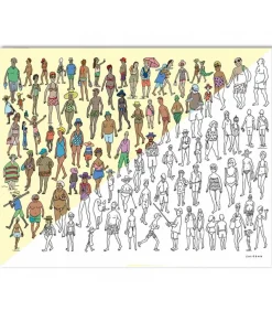 5 Affiches A Coloriages Soledad 2 40 X 50 Cm