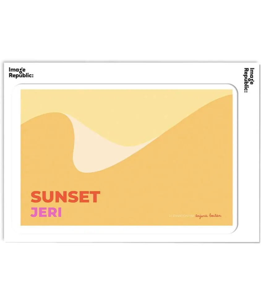 Affiche Anjuna Boutan Jeri 38 X 56 Cm