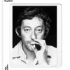 Affiche Gainsbourg 40 X 50 Cm