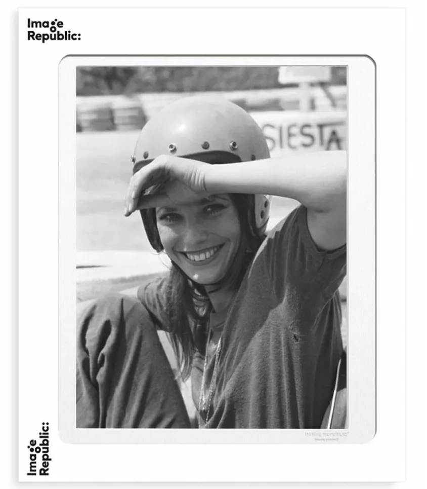 Affiche Jane Birkin Racing 40 X 50 Cm