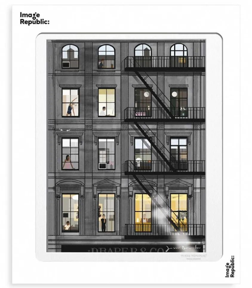 Affiche Jason Brooks 0002 Manhattan 40 X 50 Cm