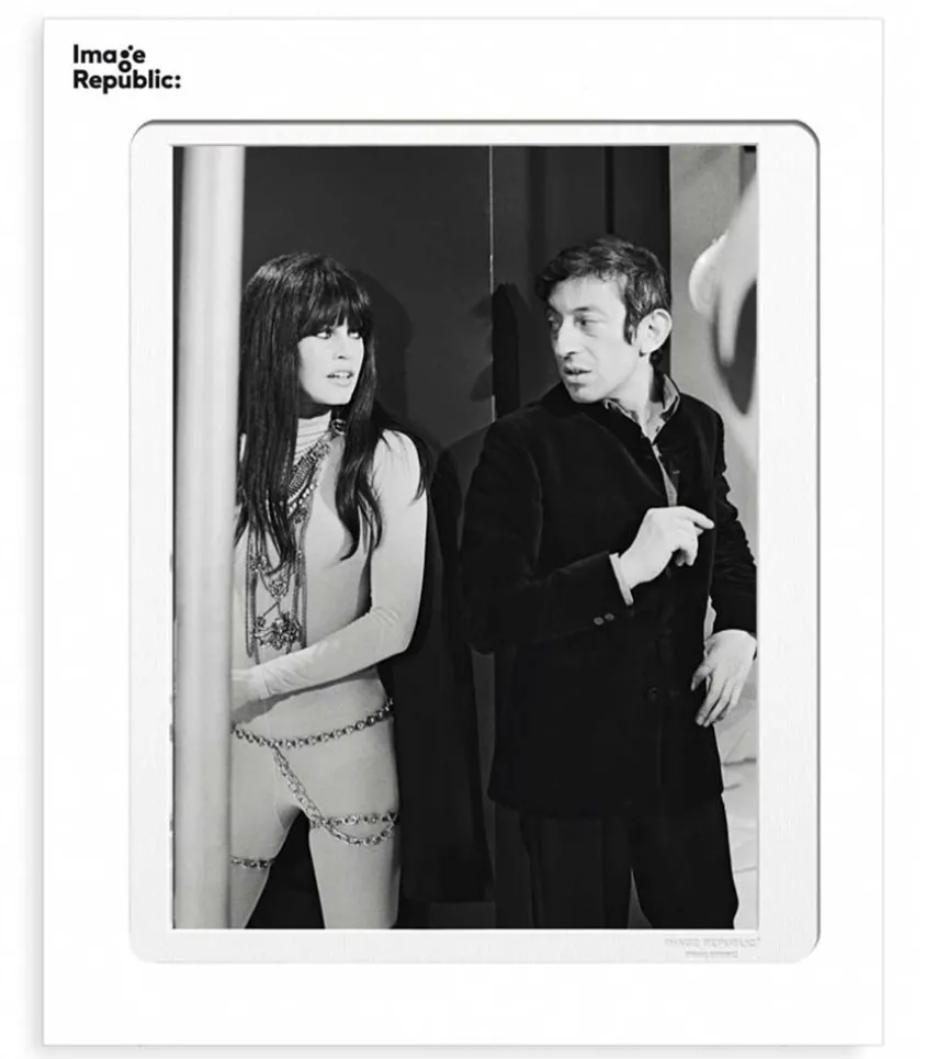 Affiche La Galerie "Bb Gainsbourg Comic Strip" 40 X 50 Cm