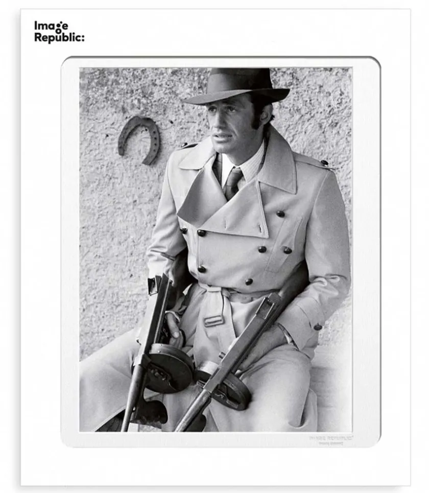 Affiche La Galerie "Belmondo Borsalino 1969" 40 X 50 Cm