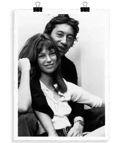 Affiche La Galerie "Birkin Gainsbourg" 56 X 76 Cm