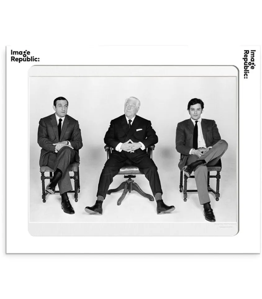 Affiche La Galerie Delon Gabin Ventura Le Clan 40 X 50 Cm