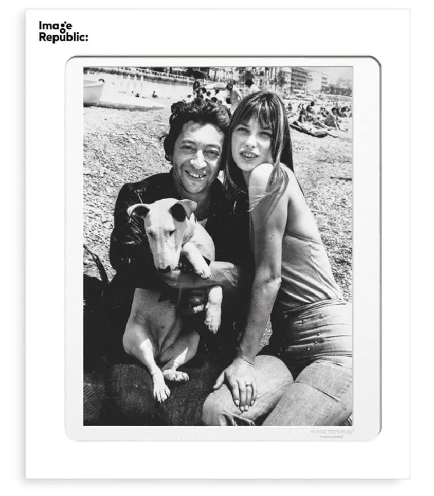 Affiche La Galerie Gainsbourg Birkin Cannes 40 X 50 Cm