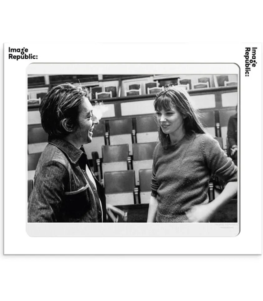 Affiche La Galerie Gainsbourg Birkin Scene 40 X 50 Cm