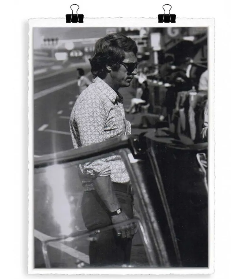 Affiche La Galerie Steeve Mcqueen Profil 56 X 76 Cm