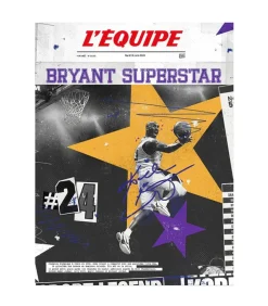 Affiche L'Equipe Bryant 30 X 40Cm