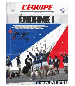 Affiche L'Equipe De France - All Blacks 50 X 70Cm