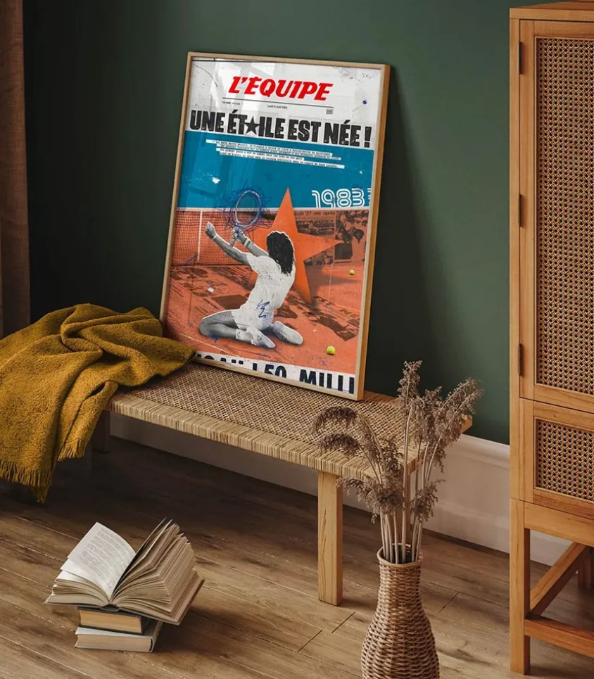 Affiche L'Equipe Noah 50 X 70Cm