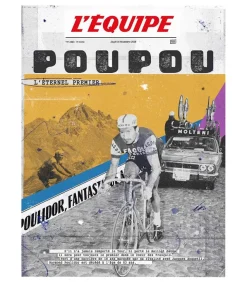 Affiche L'Equipe Poulidor 50 X 70Cm