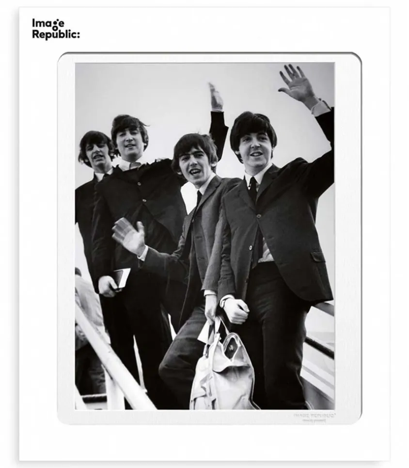 Affiche "Les Beatles En 1964" 40 X 50 Cm