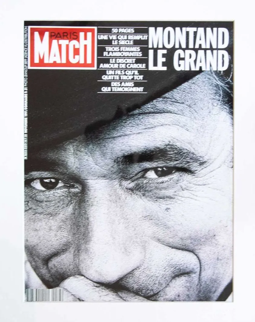 Affiche Montand 40 X 50 Cm