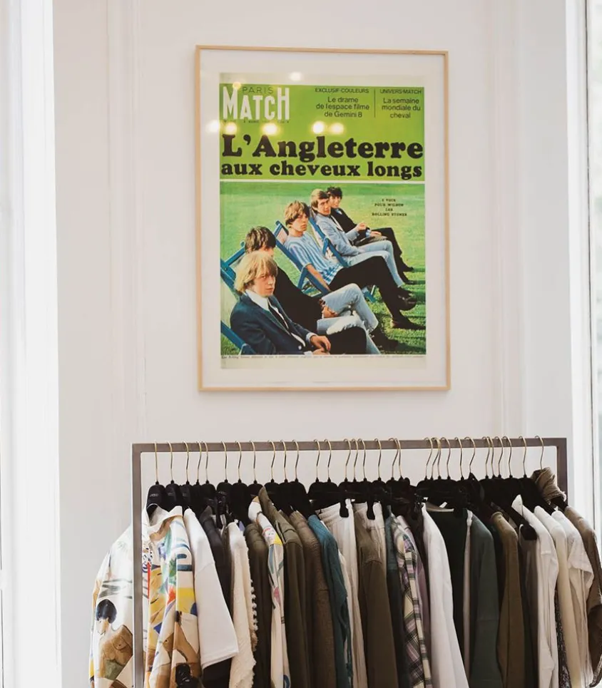 Affiche Paris Match Stones 56 X 76 Cm