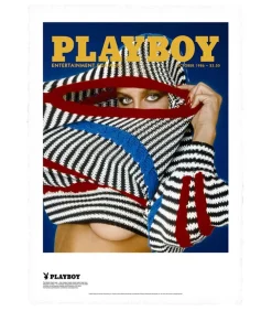 Affiche Playboy Couverture Octobre 1986 38 X 56 Cm