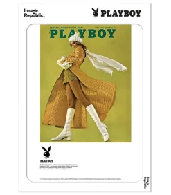 Affiche Playboy Couverture Avril 1970 56 X 76 Cm