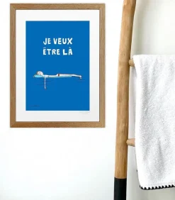 Affiche Soledad "Je Veux Etre La" 56 X 76 Cm