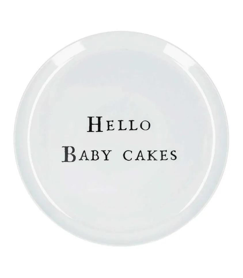 Assiette En Melamine "Hello Baby Cakes"