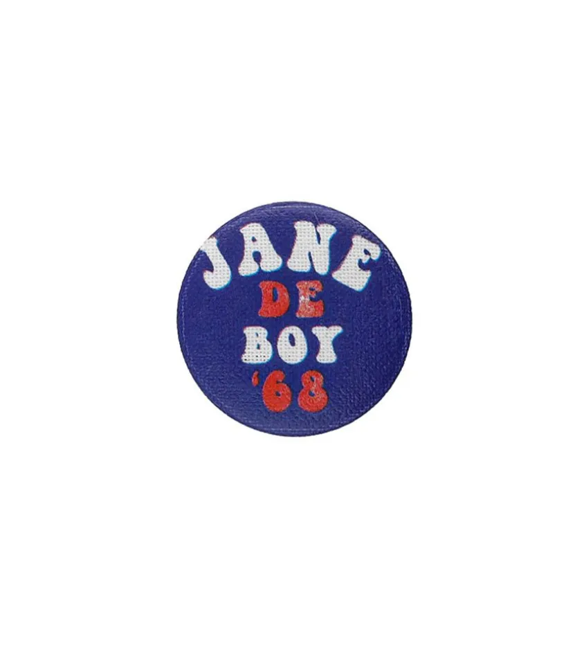Badge En Tissu Jane De Boy '68 Navy