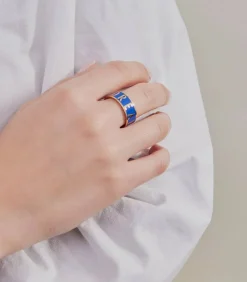 Bague Ajustable Big Words Candy Dream Cobalt