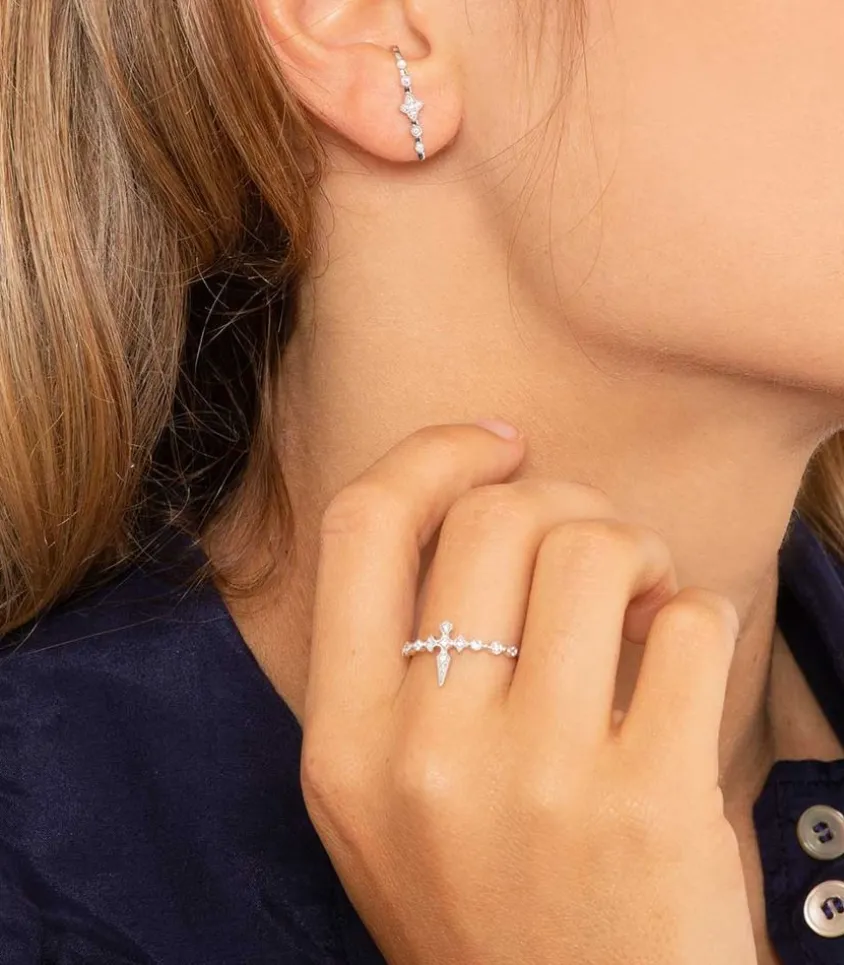 Bague Blood Diamonds Or Blanc Et Diamants