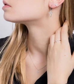 Bague Celeste Or Blanc