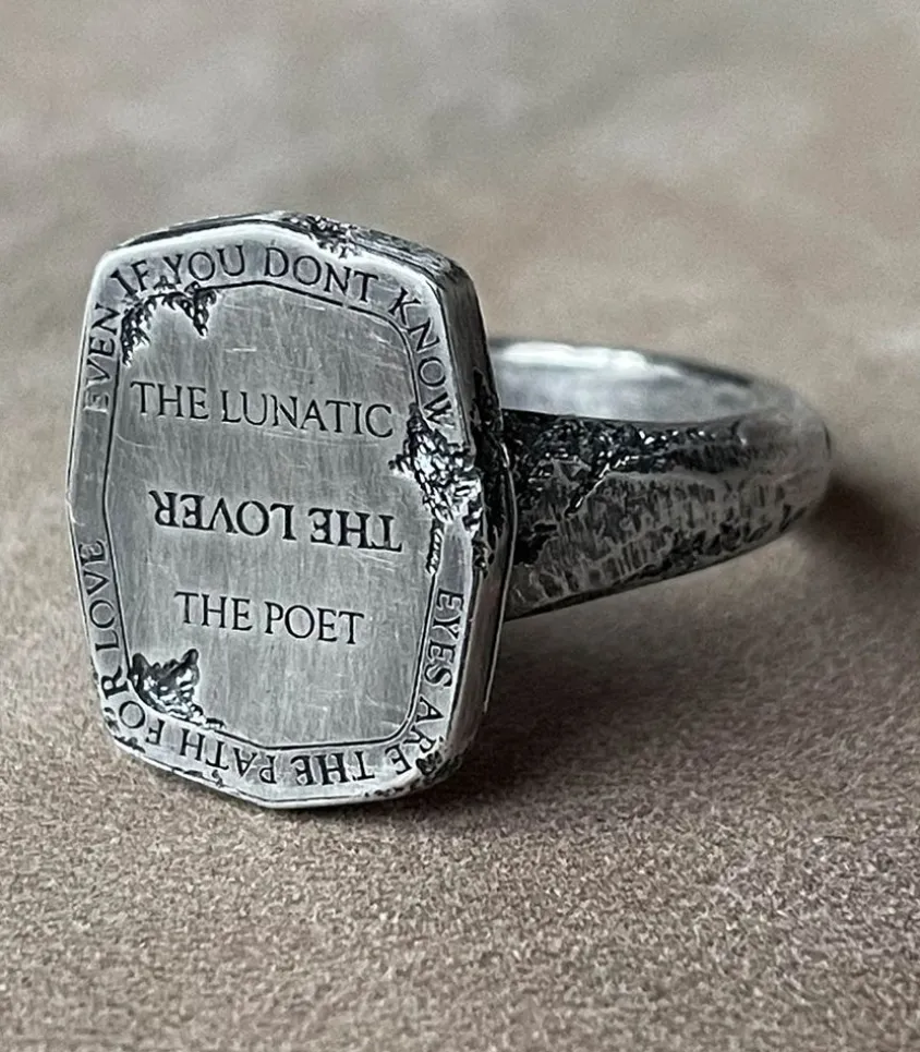 Bague Character Shield Xl