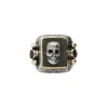 Bague Corpus Skull Argente