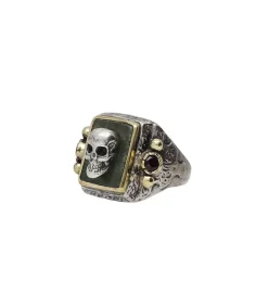 Bague Corpus Skull Argente