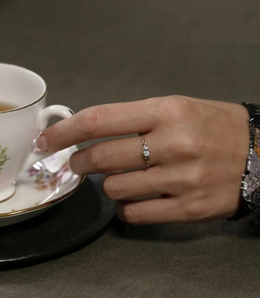 Bague Cory Aige-Marine