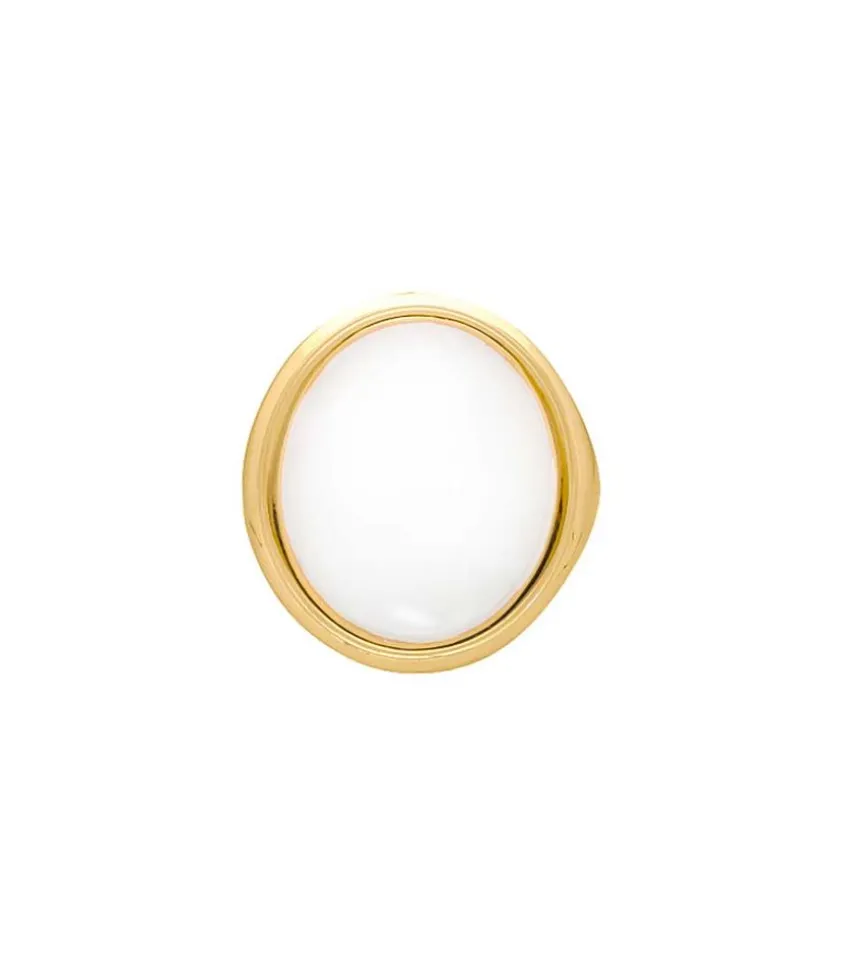 Bague Liwa Bordeaux Pierre De Lune