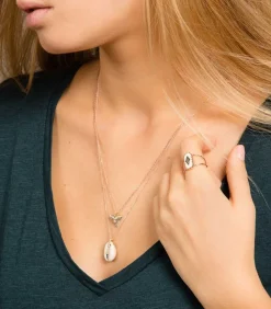 Bague Mahe Blanc Et Diamants