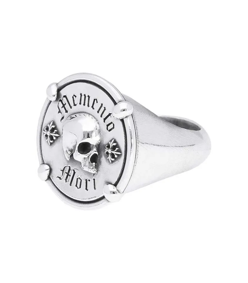 Bague Memento Mori En Argent
