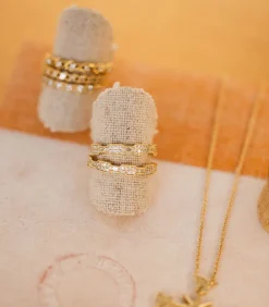 Bague Metropolis Petit Modele Or Jaune Diamants