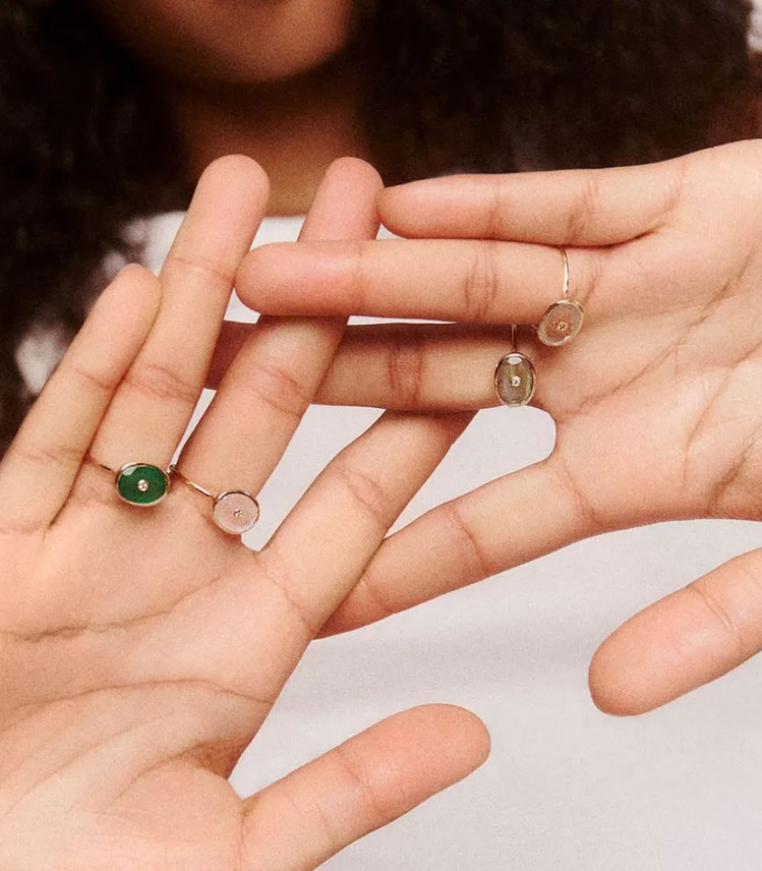 Bague Orso Green Onyx