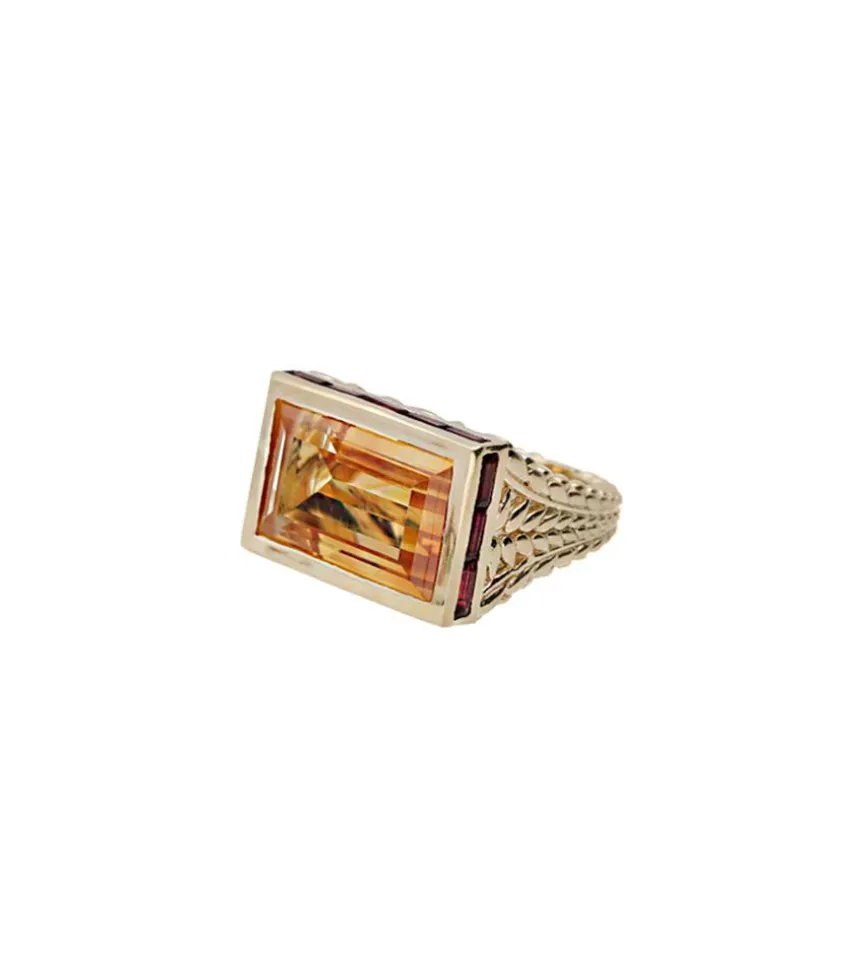 Bague Poppy Citrine