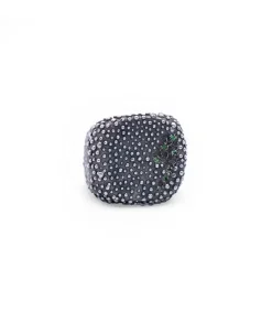Bague Supergreen Emeraude Argent