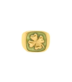 Bague Talisman Trefle