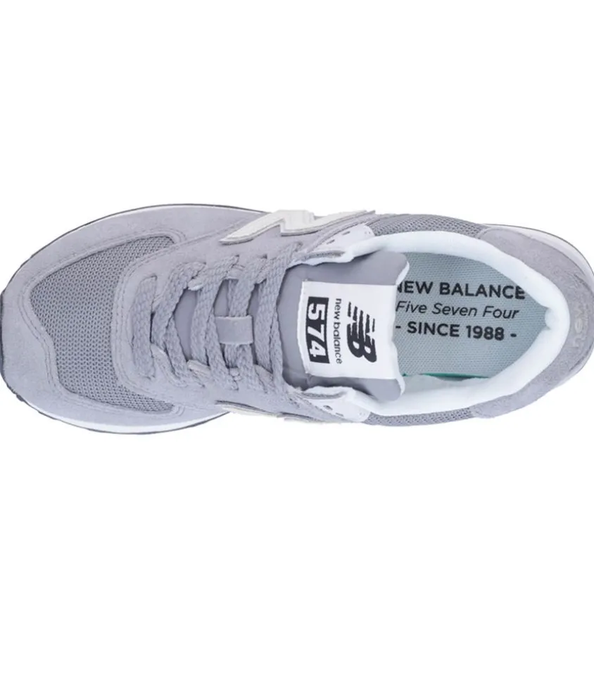 Baskets 574 Grey Off White