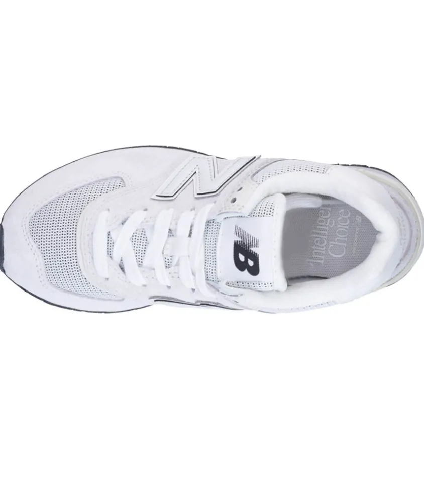 Baskets 574 Grey White