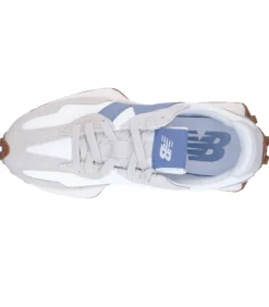 Baskets 327 Moonbeam Et Mercury Blue