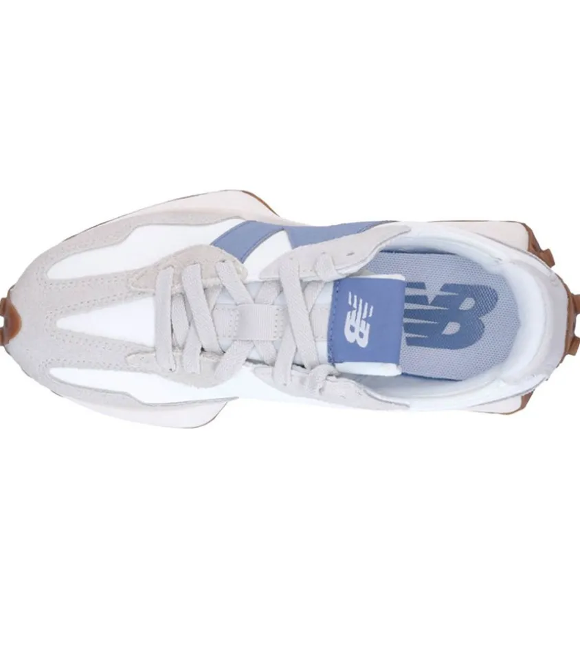 Baskets 327 Moonbeam Et Mercury Blue