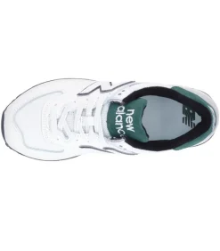 Baskets 574 White Green