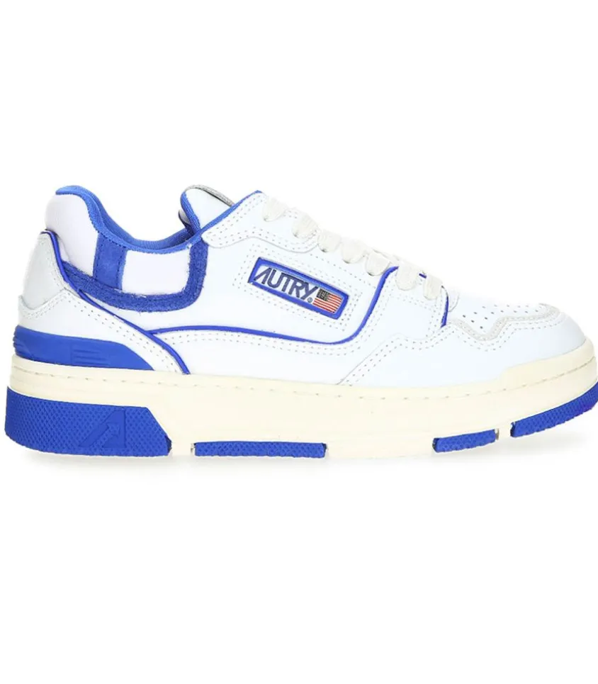 Baskets Clc Blanc Et Bleu