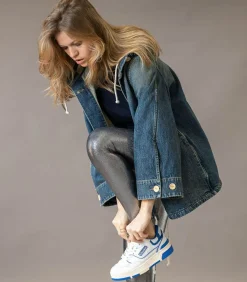 Baskets Clc Blanc Et Bleu