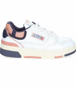 Baskets Clc Blanc, Rose Et Bleu