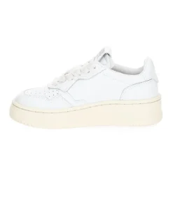 Baskets Enfant Medalist Low Cuir Blanc