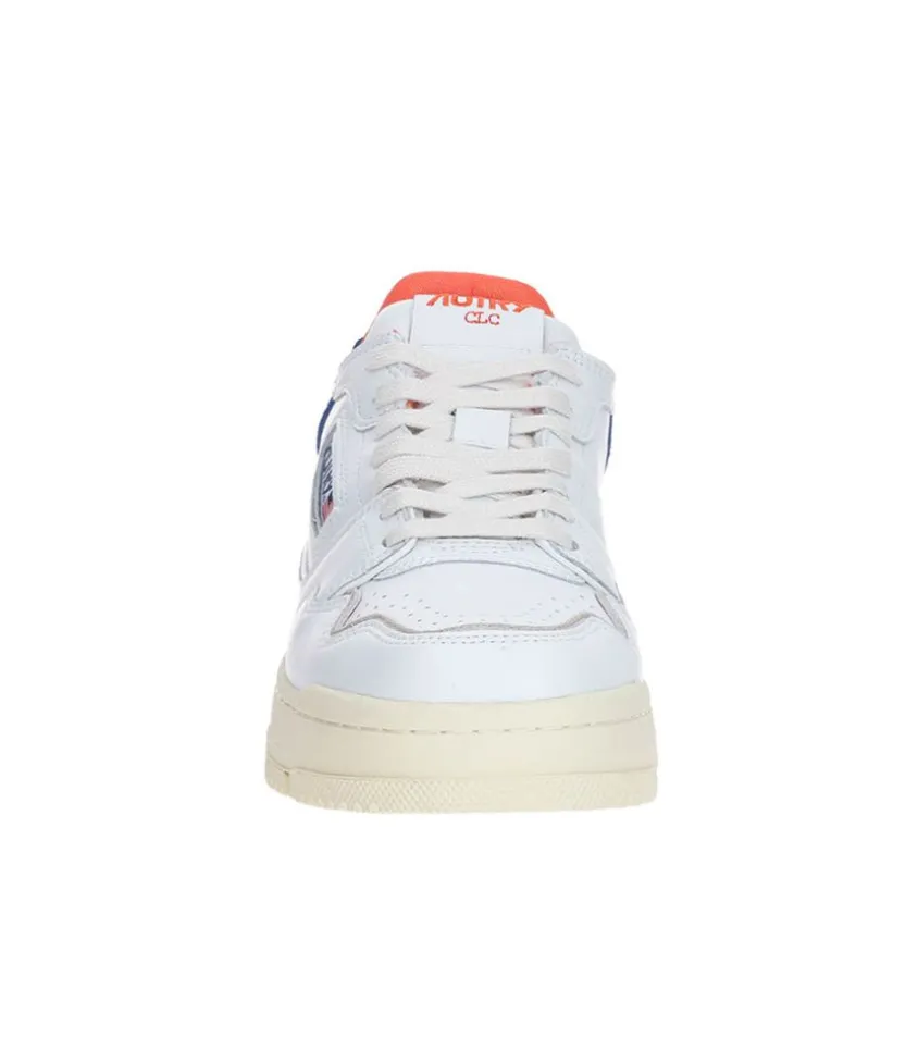 Baskets Homme Clc Blanc Orange Et Bleu