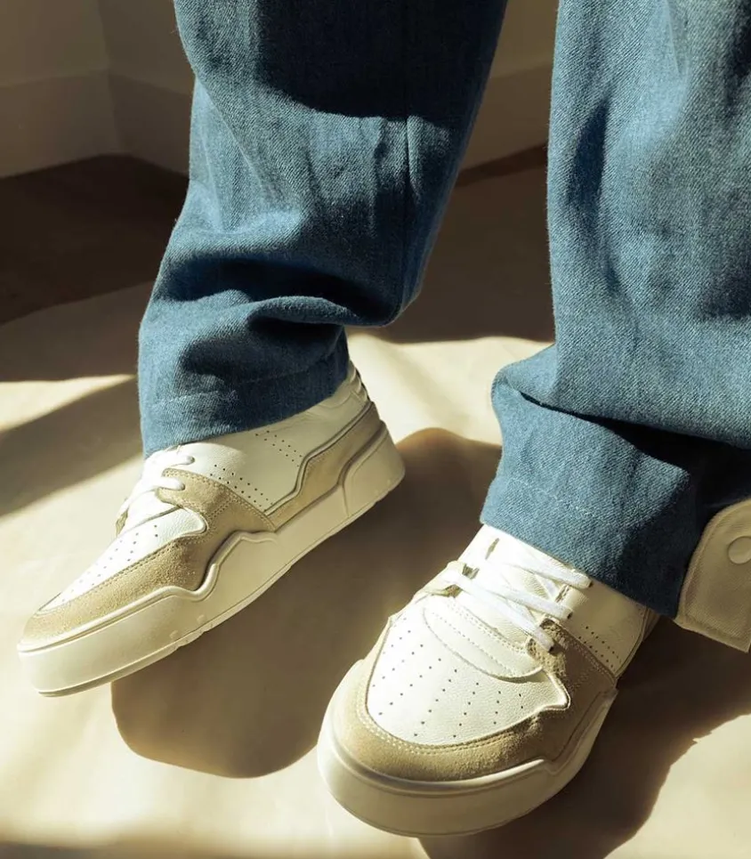 Baskets Homme Emreeh White/Suede